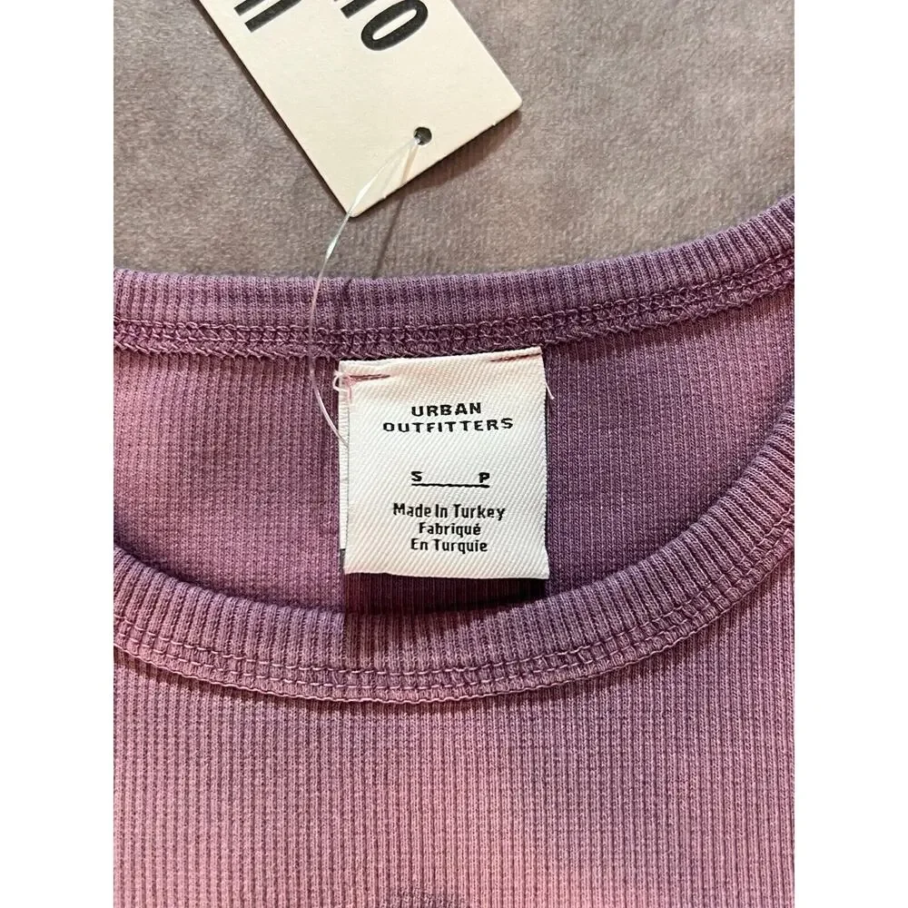 NWT Urban Outfitters Star Icon Purple Ombre Long Sleeve Baby T-Shirt Size Small - Picture 4 of 10